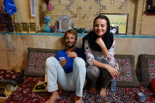 Dutch Belgian couple Pieter and Valerie