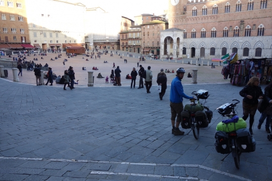 Arriving at Il Campo