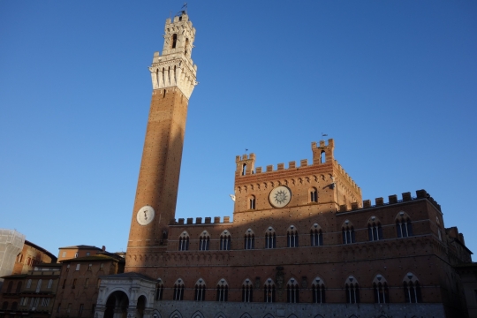 Arriving at Il Campo