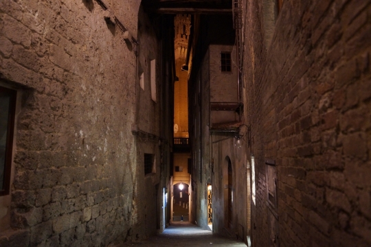 Siena by night