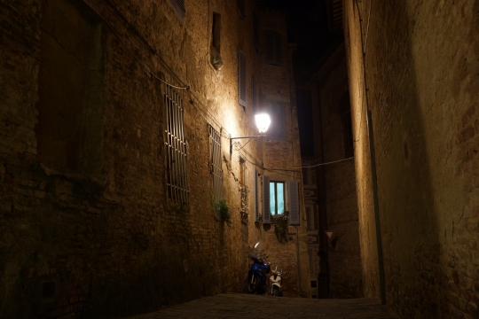 Siena by night