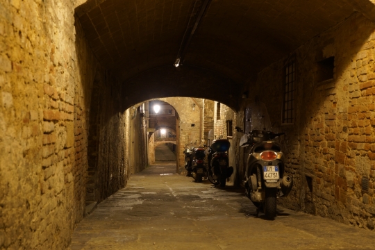 Siena by night