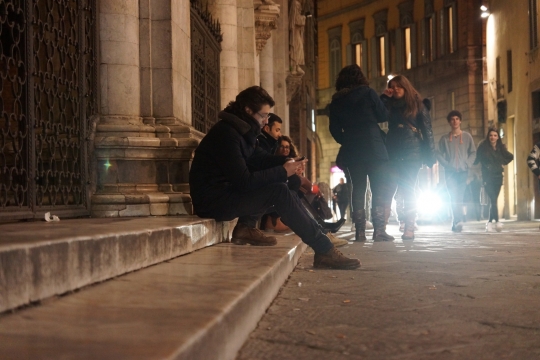 Siena by night