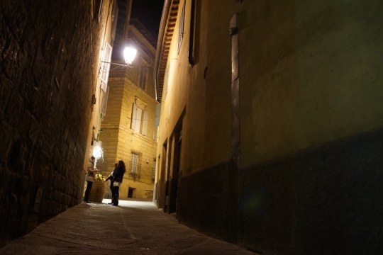 Siena by night