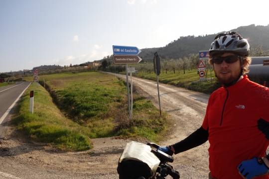 Martin on the road