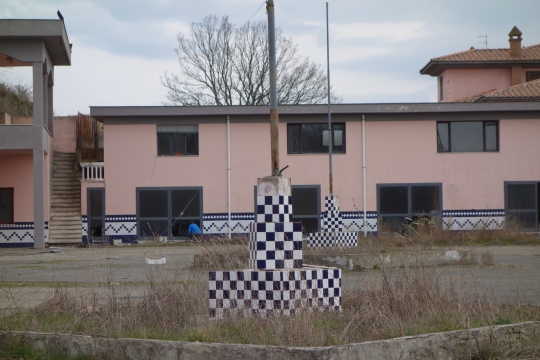Old abandoned Prosciutto factory
