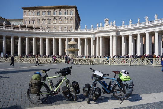 We have made it to Rome and the Vatican!