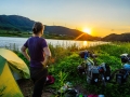 Sunset over Han river