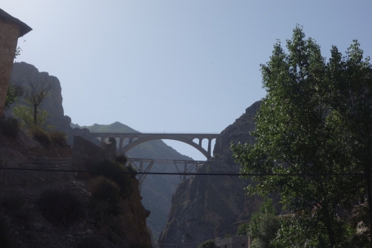 Old bridge made by the Germans