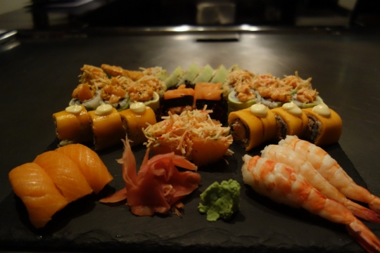 Very expensive sushi