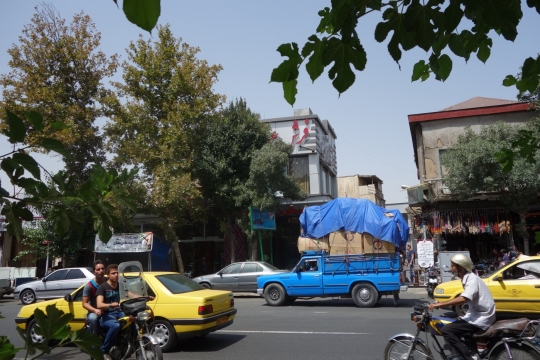 Blue car!