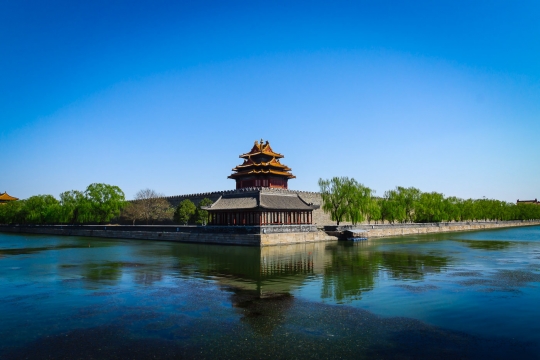 Outside the walls of the forbidden city