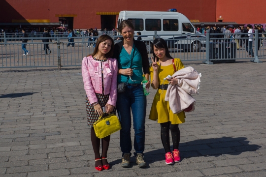 Two girls we had a chat with