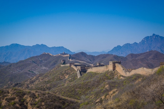 Snaking wall at Jinshanling