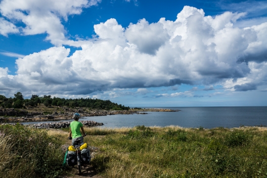 Beautiful coast of Bornholm