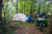 Wild camping in Bulgaria