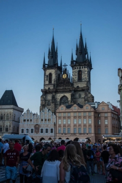 Sunset in Prague