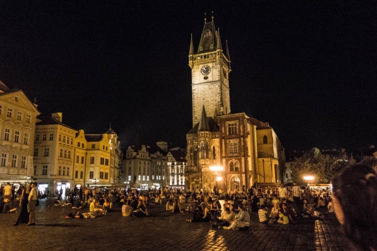 Sunset in Prague