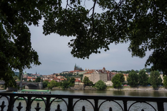 Vltava river Prague