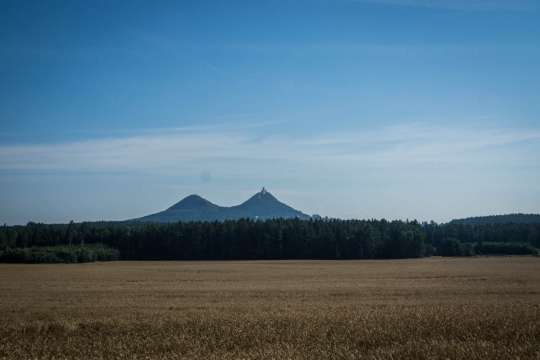 Views cycling north to Germany