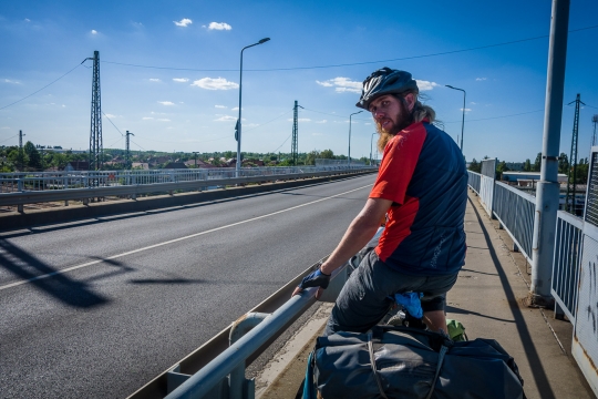 Crossing a bridge