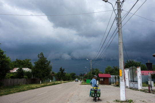 Storm is coming in...