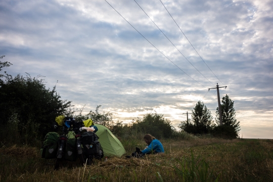 First wildcamp in Romania