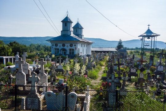 Romanian cemetery