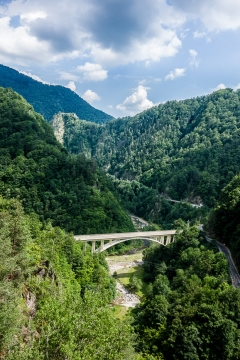 Start of the Transfagarasan