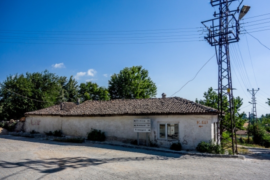 Small houses along the way