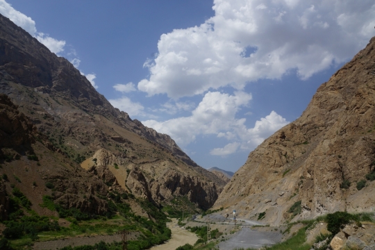 Zab river valley