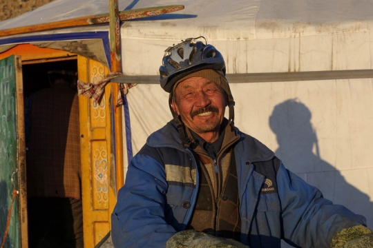 The Father and My Helmet