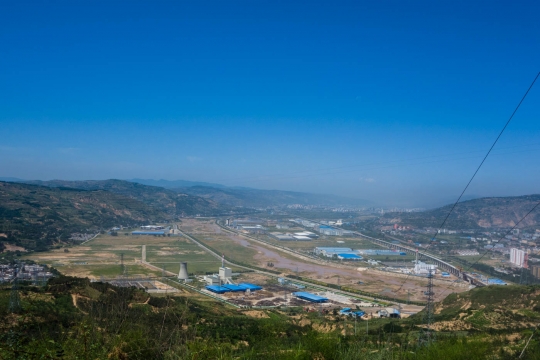 The city view