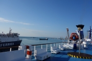 On the ferry to Durres