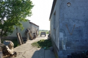 The road next to the house
