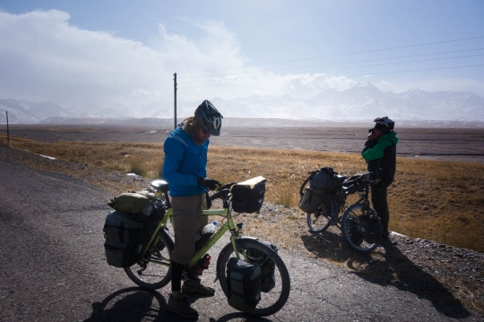 Cycling out of the Pamirs to Sary Tash