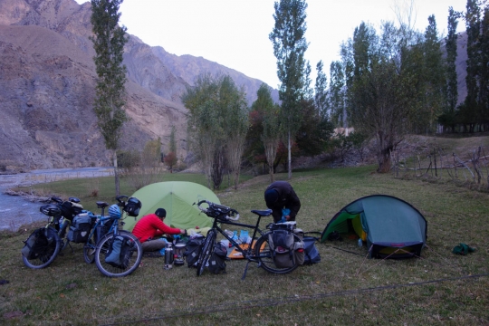 Camping at Askaly