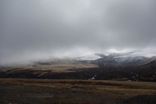 Into the fog...
