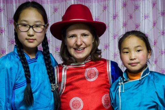 Oyunime, Munkhzaya and Susanne