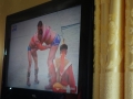 Wrestling on the TV