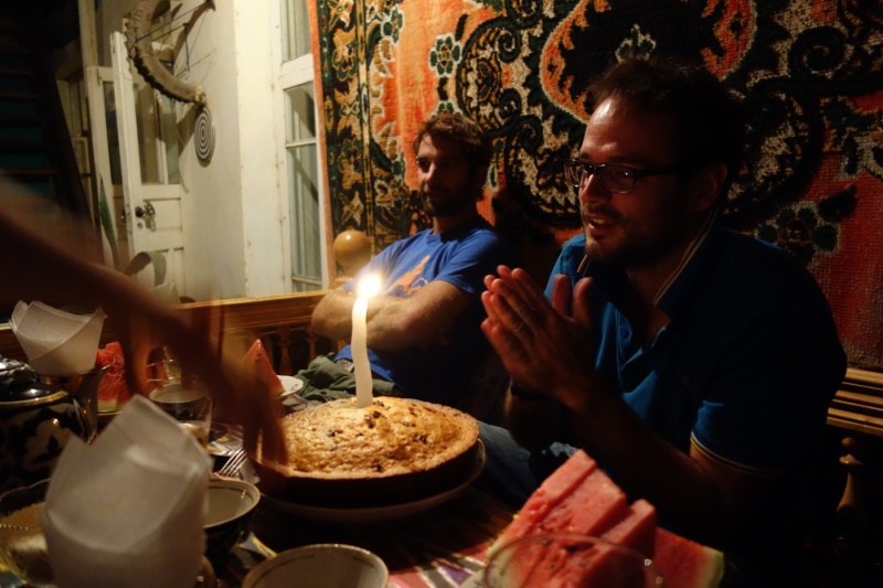 Celebrating Brices birthday