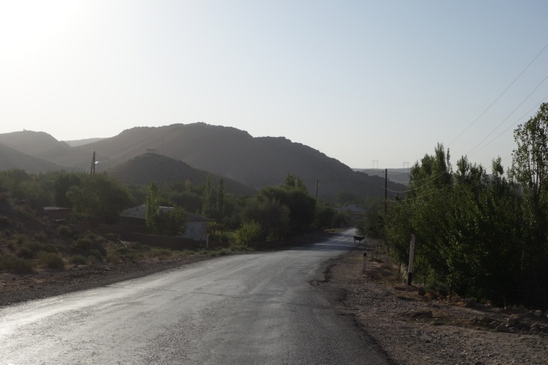 Early morning village
