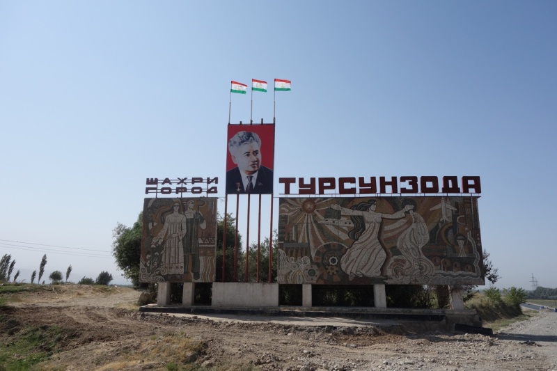 On the road to Dushanbe