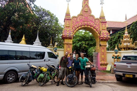 Leaving Vientiane