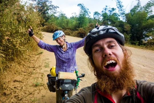 Happy days in laos