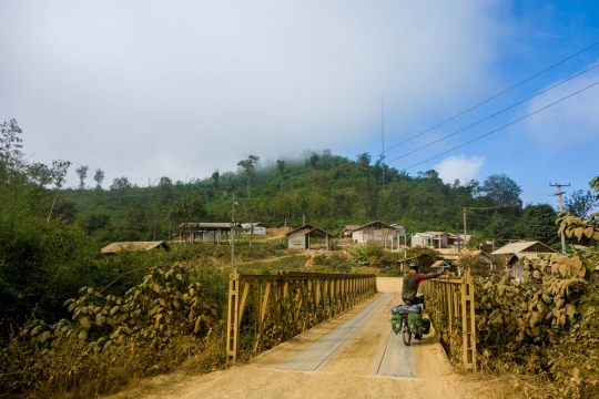 Yet another small bridge in Laos
