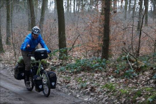 On the bike