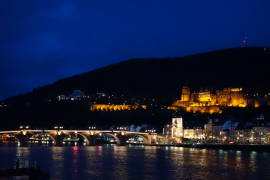 Heidelberg by night