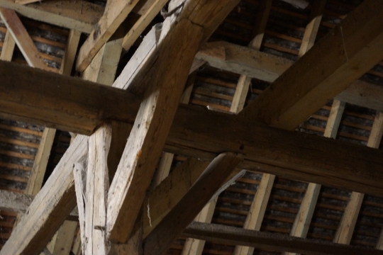 Staying in medieval shed in Wahlheimer Hof