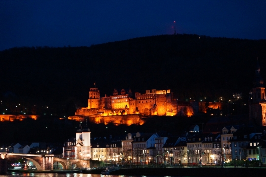 Heidelberg by night
